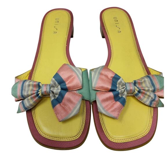 Unisa Clarissa Bow Sandal Size 7.5 Narrow - Picture 1 of 3